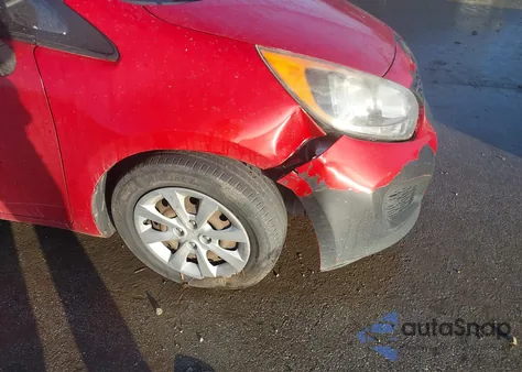 2013 Kia Rio Lx from USA, damaged, VIN KNADM5A38D6135206